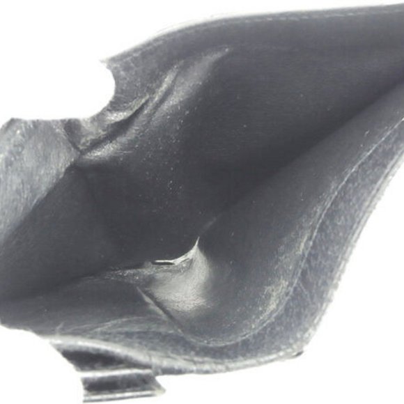 Gucci Wallet Purse Folding wallet Black Woman Authentic Used Y4905 - Picture 2 of 6